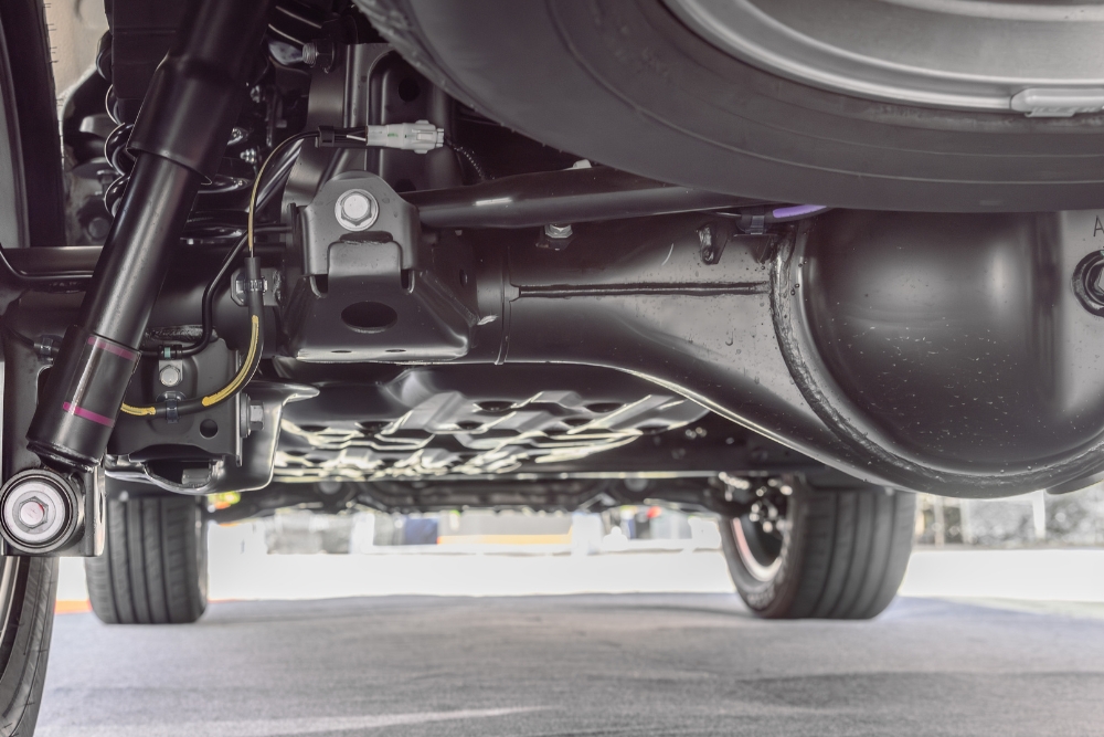 Porsche Driveline Repair or Mini Cooper Differential Repair, Differential Repair in North Bethesda MD At MB Automotive Services. Close-up view of a vehicle differential